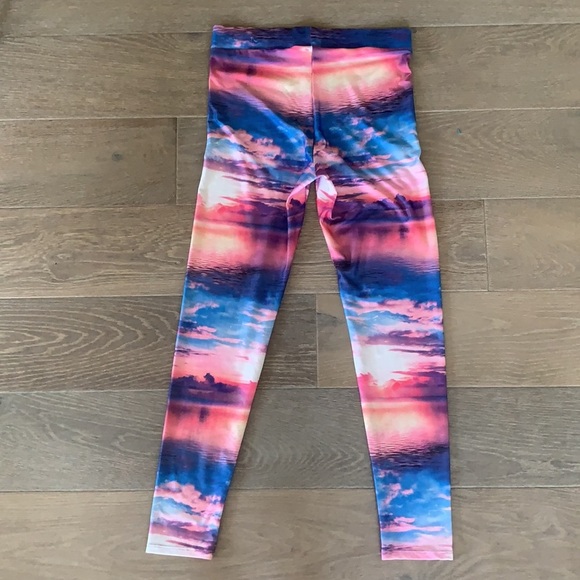 Victoria’s Secret Pink Sunset Leggings M - Picture 3 of 5